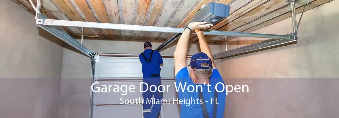 Garage Door Won't Open South Miami Heights - FL