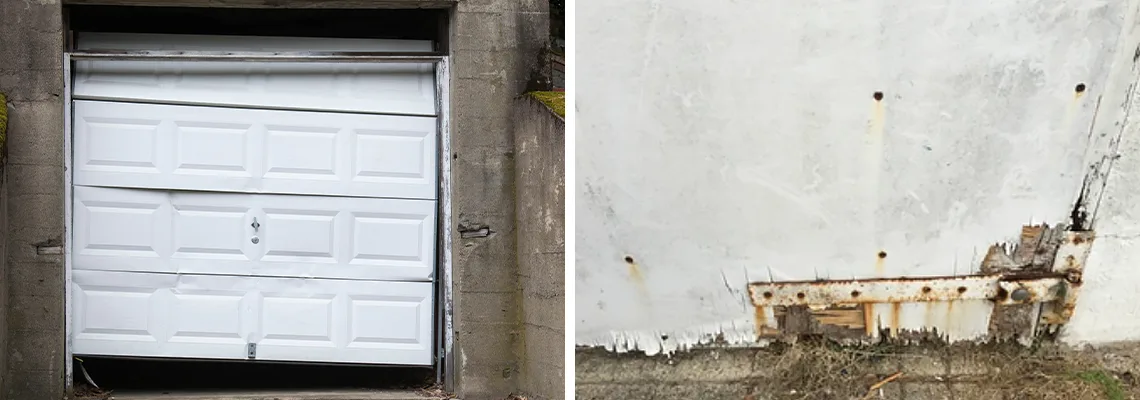 Rotten Commercial Garage Door Repair in South Miami Heights, FL