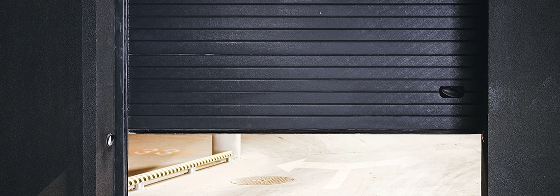 Residential Black Garage Door Installation in South Miami Heights, FL